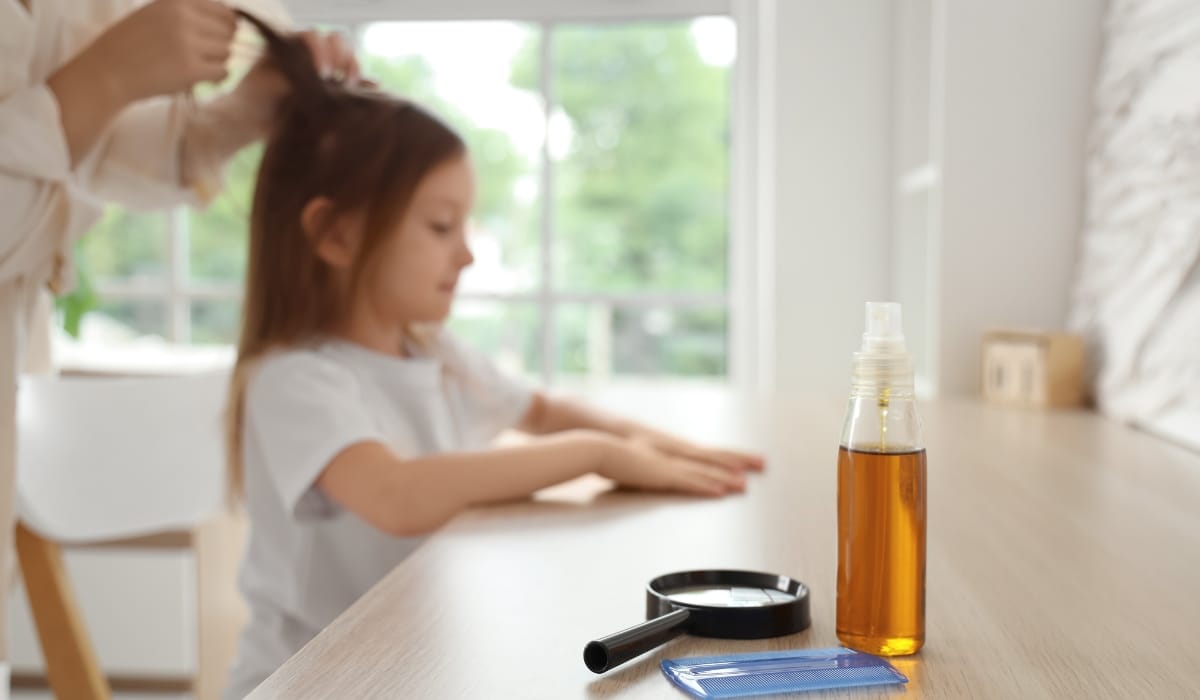 Lice treatment session in Seattle