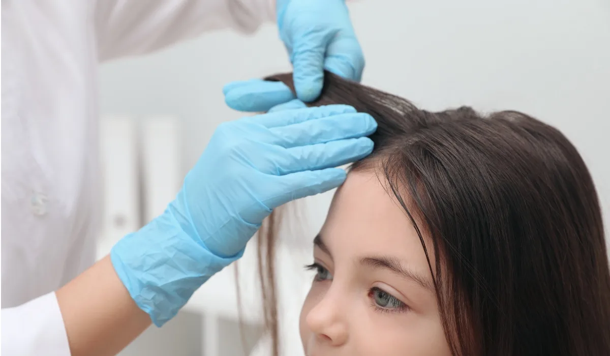 Organic lice treatment for children