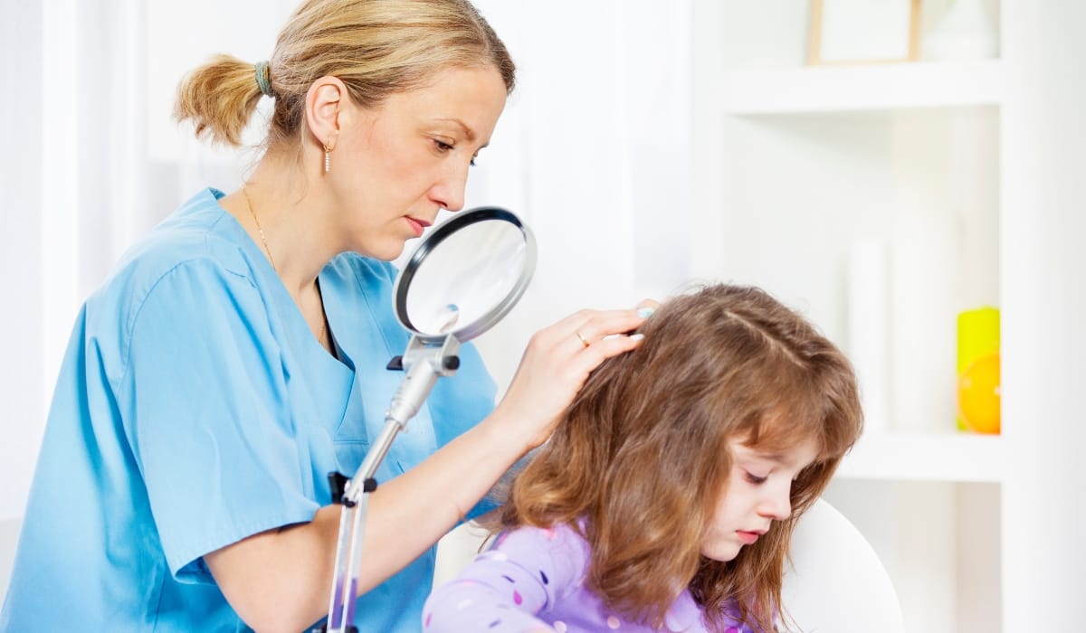Professional lice removal service helps children with expert care and attention